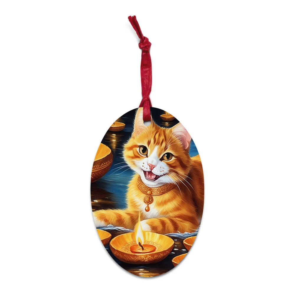 PugMug Custom Jack Jack Wooden Ornament