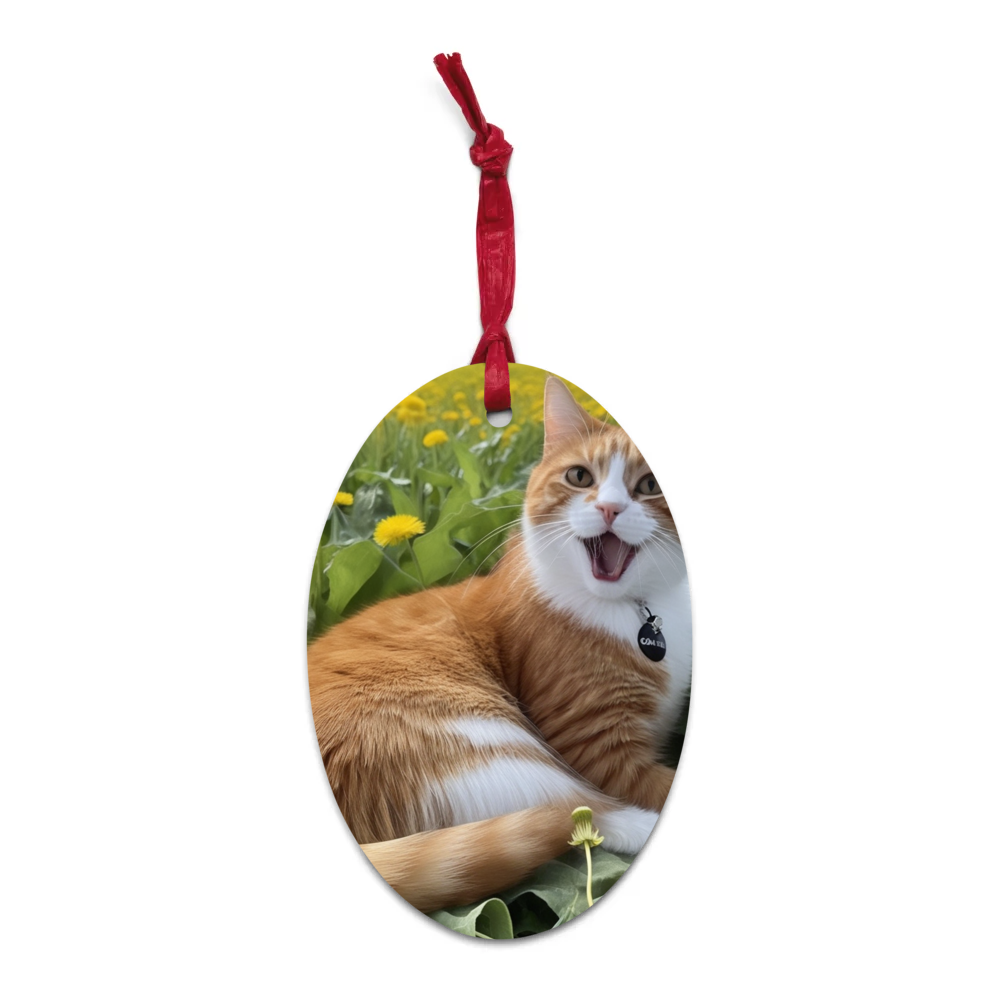 PugMug Custom Jack Jack Wooden Ornament