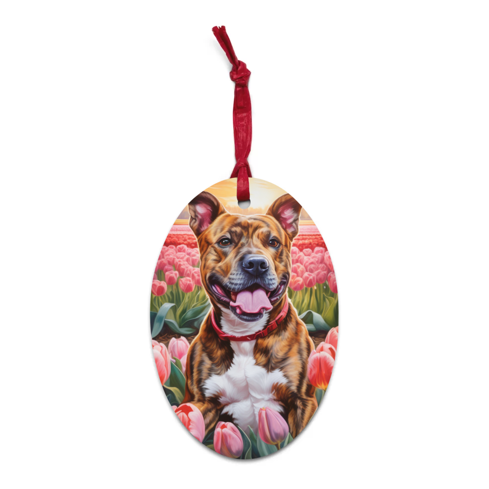 PugMug Custom Tony Hawk Wooden Ornament