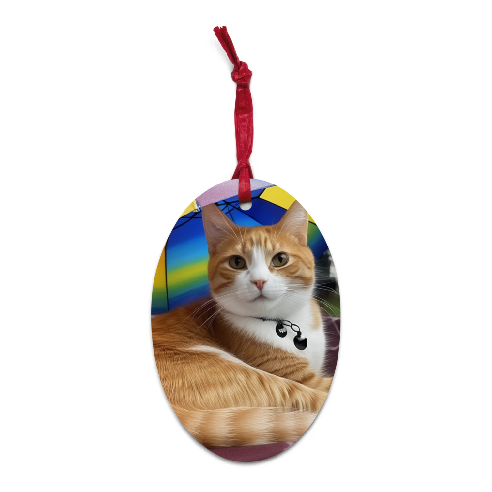 PugMug Custom Jack Jack Wooden Ornament