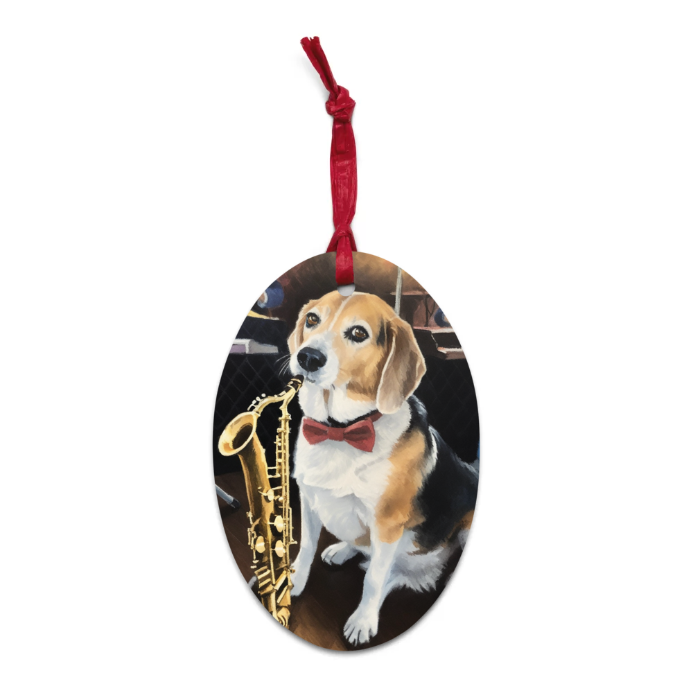 PugMug Custom Munchkin Wooden Ornament