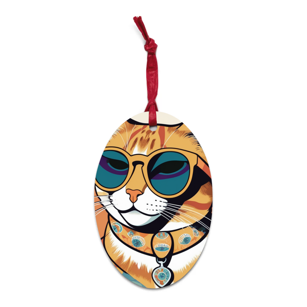 PugMug Custom Jack Jack Wooden Ornament