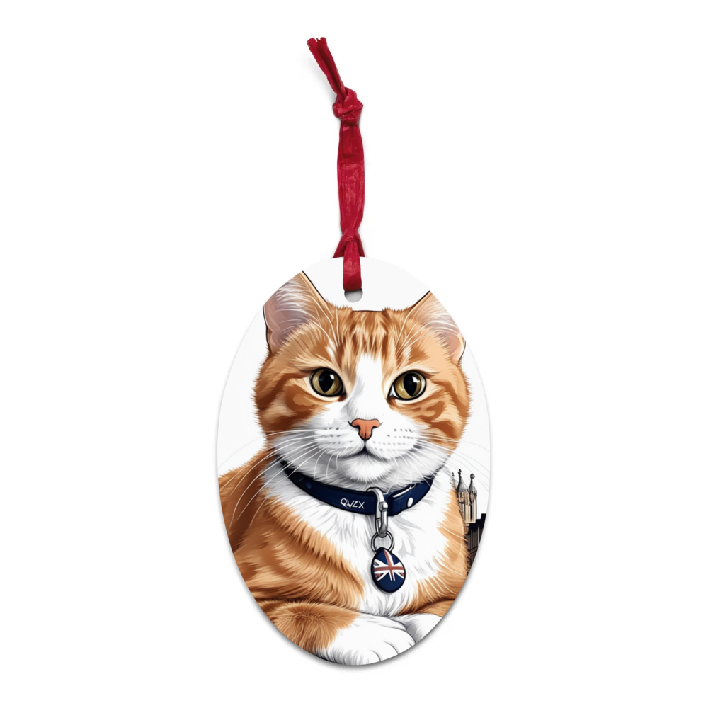 PugMug Custom Jack Jack Wooden Ornament