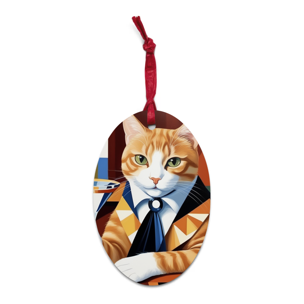 PugMug Custom Jack Jack Wooden Ornament