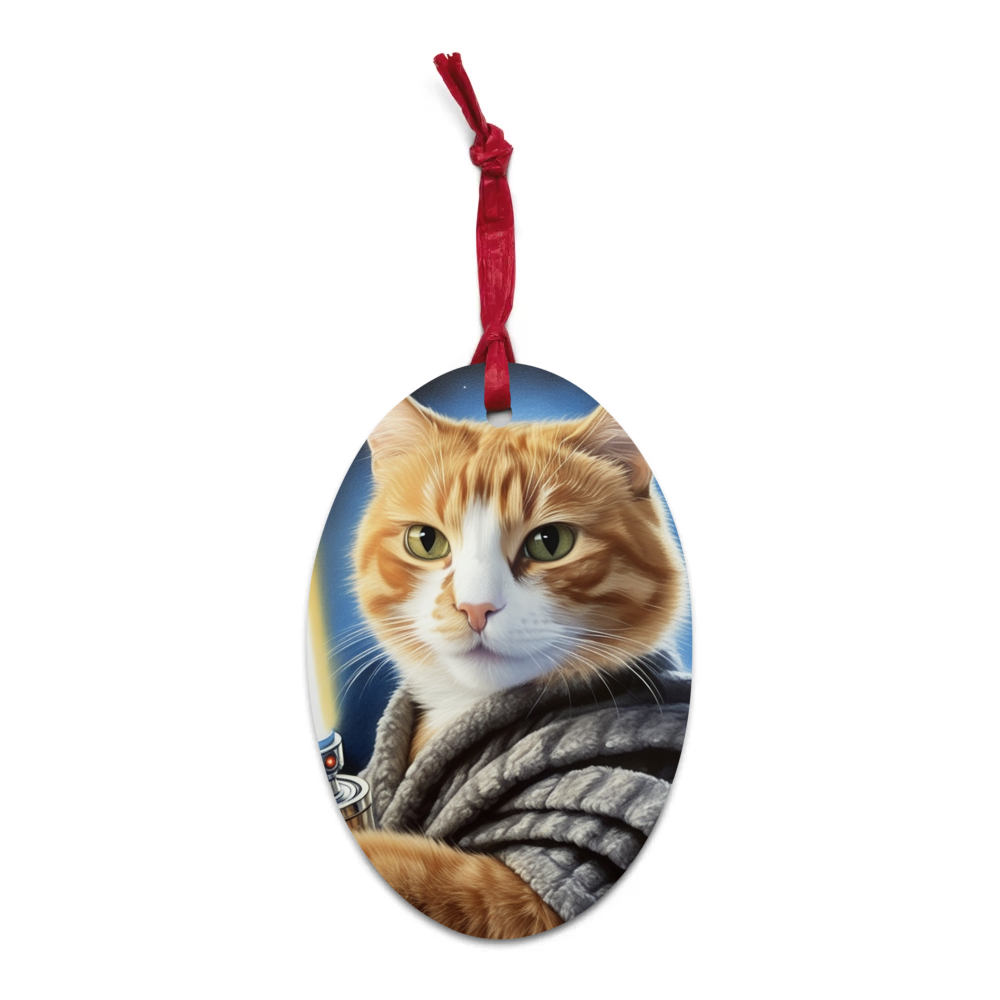 PugMug Custom Jack Jack Wooden Ornament