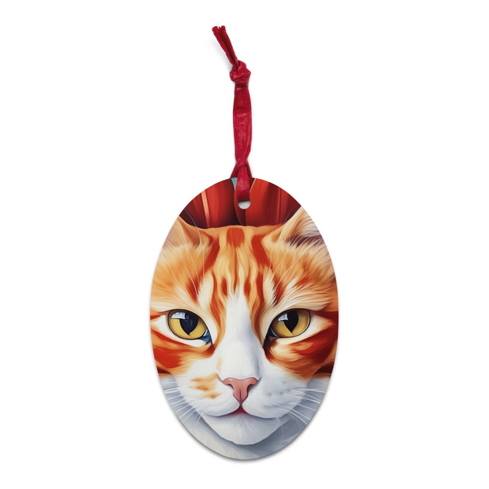 PugMug Custom Jack Jack Wooden Ornament