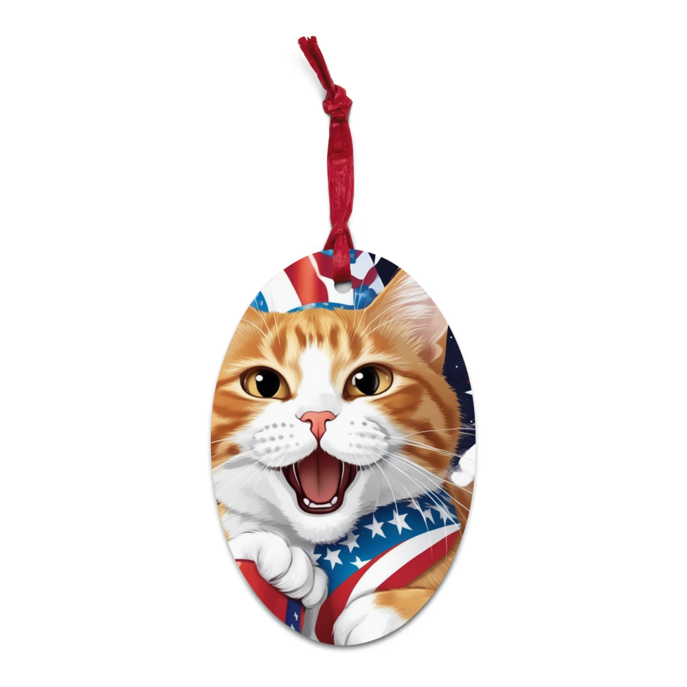 PugMug Custom Jack Jack Wooden Ornament