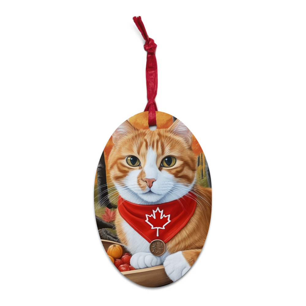 PugMug Custom Jack Jack Wooden Ornament