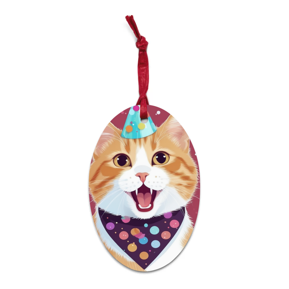 PugMug Custom Jack Jack Wooden Ornament