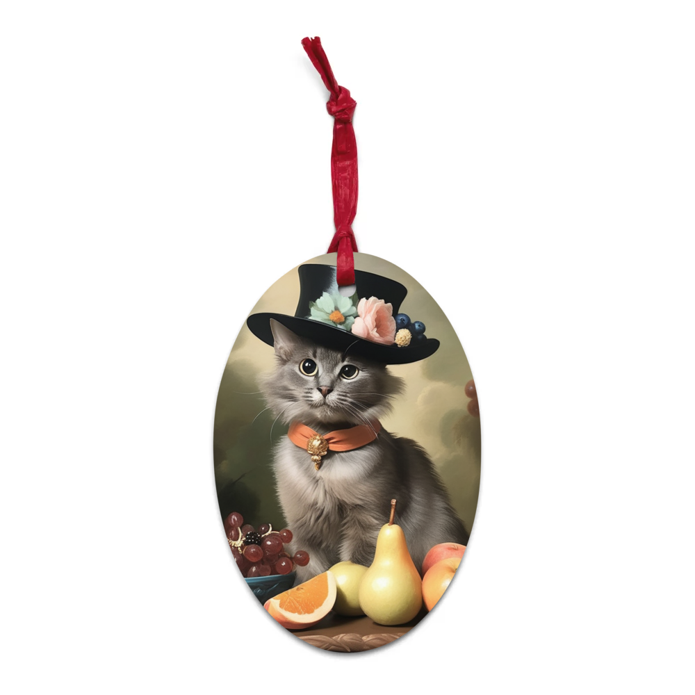 PugMug Custom Thumper Wooden Ornament