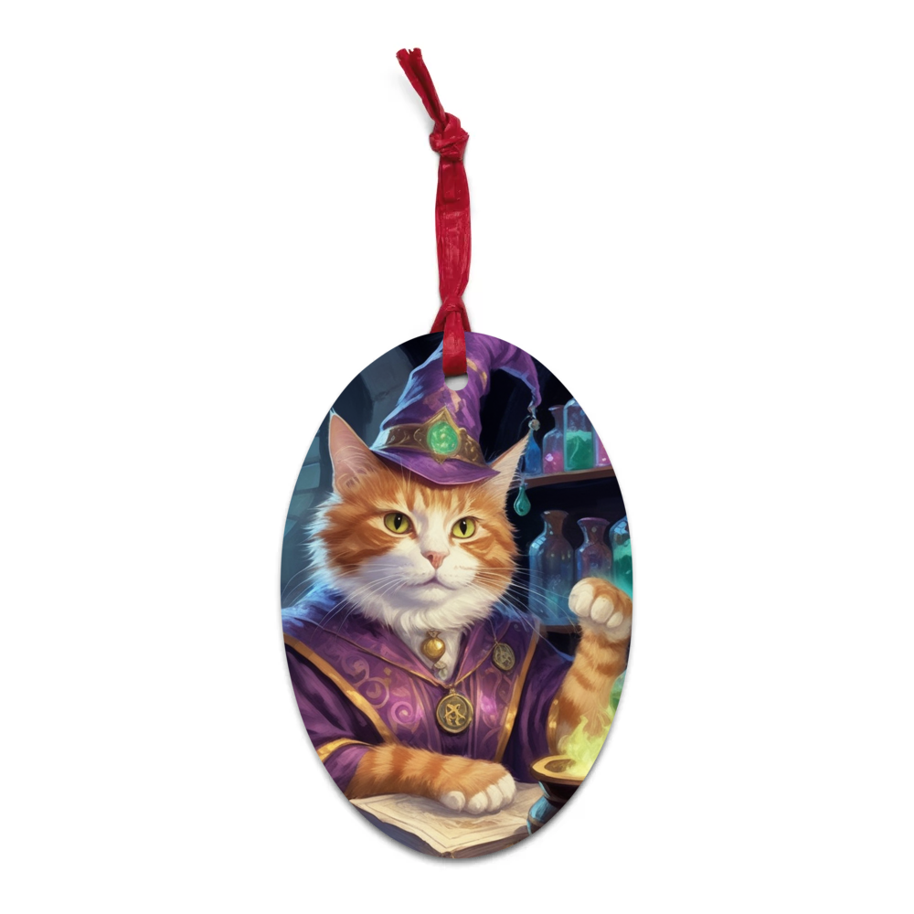 PugMug Custom Jack Jack Wooden Ornament