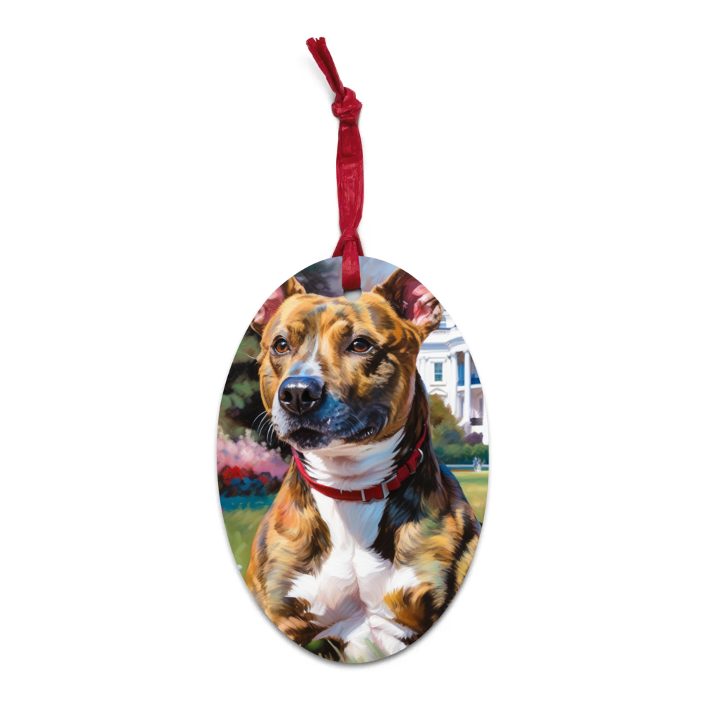 PugMug Custom Tony Hawk Wooden Ornament