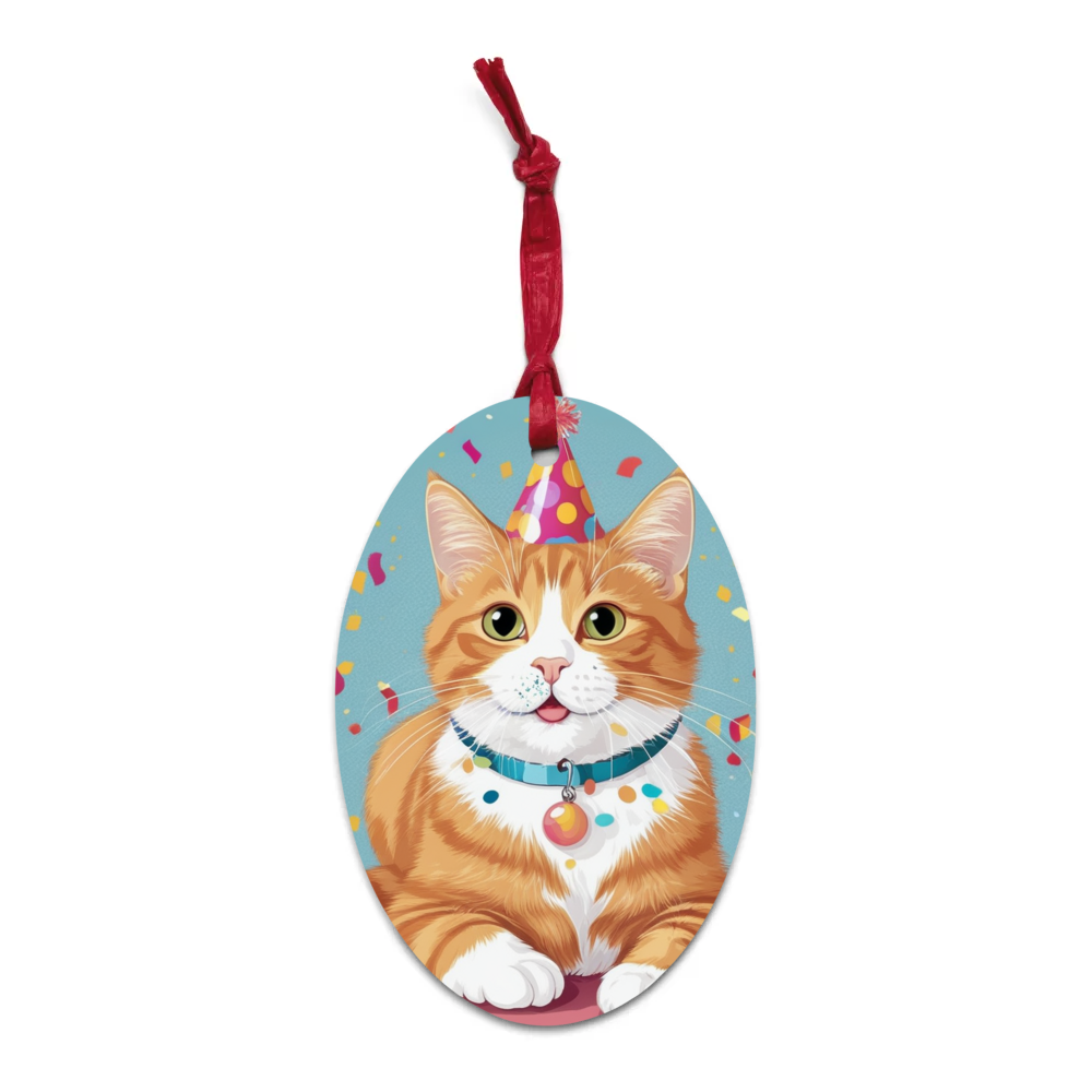 PugMug Custom Jack Jack Wooden Ornament