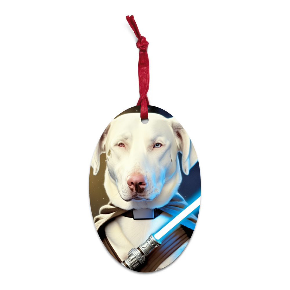 PugMug Custom Penny Wooden Ornament