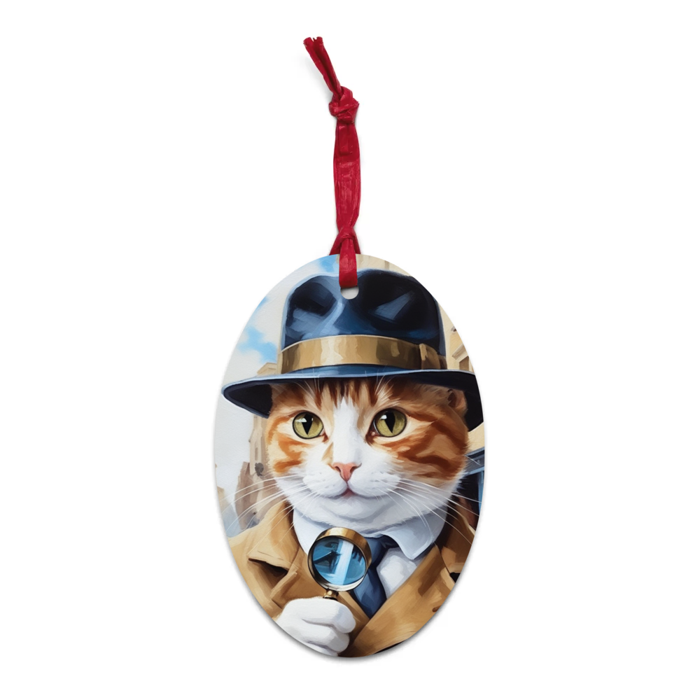 PugMug Custom Jack Jack Wooden Ornament