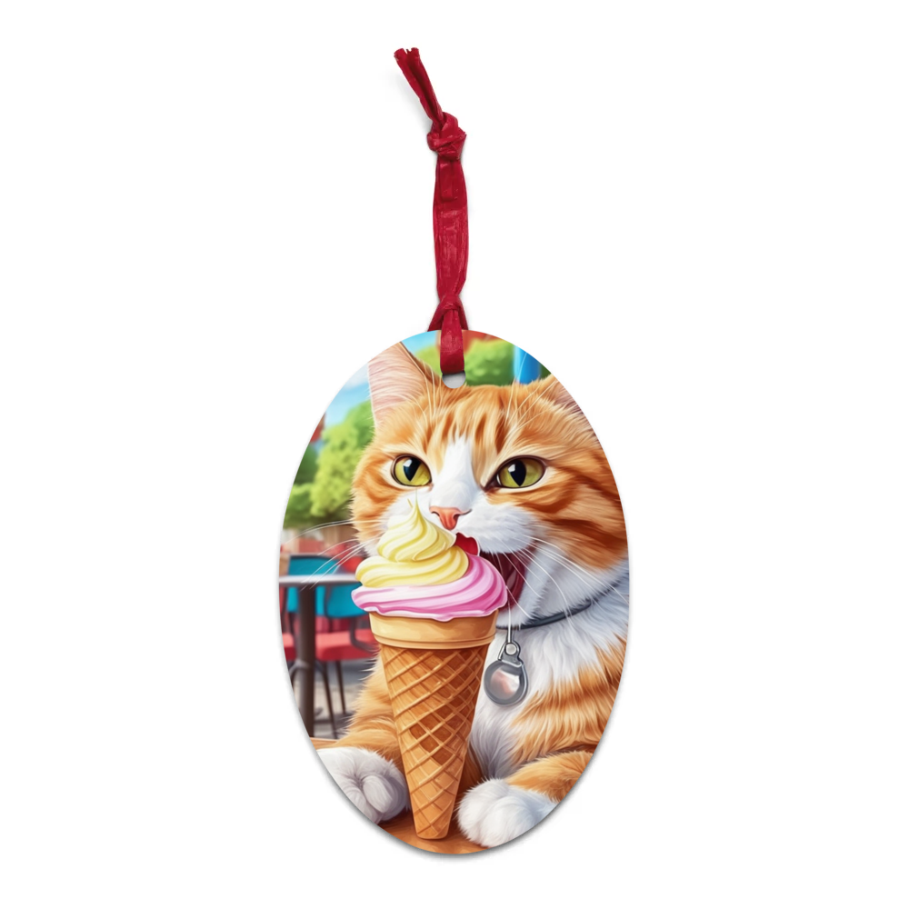 PugMug Custom Jack Jack Wooden Ornament