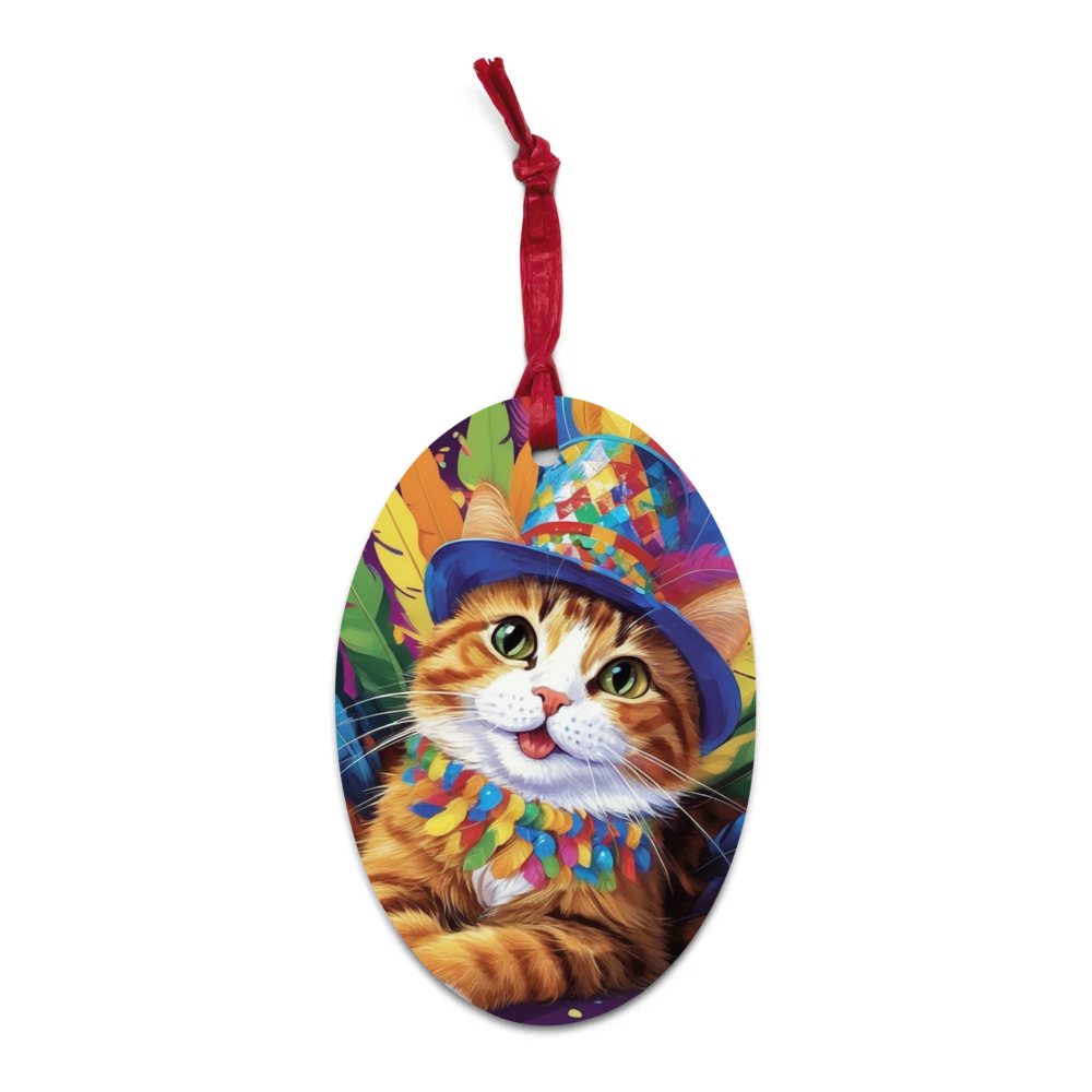 PugMug Custom Jack Jack Wooden Ornament