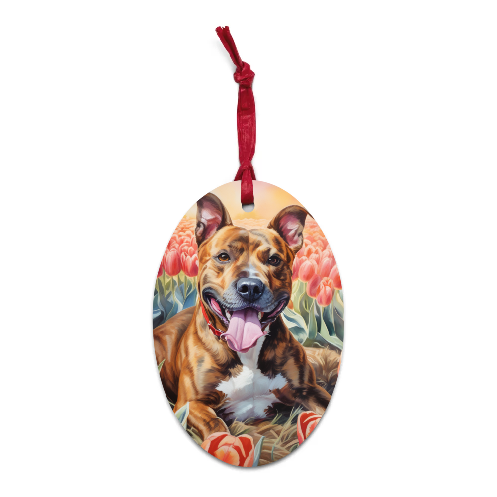 PugMug Custom Tony Hawk Wooden Ornament