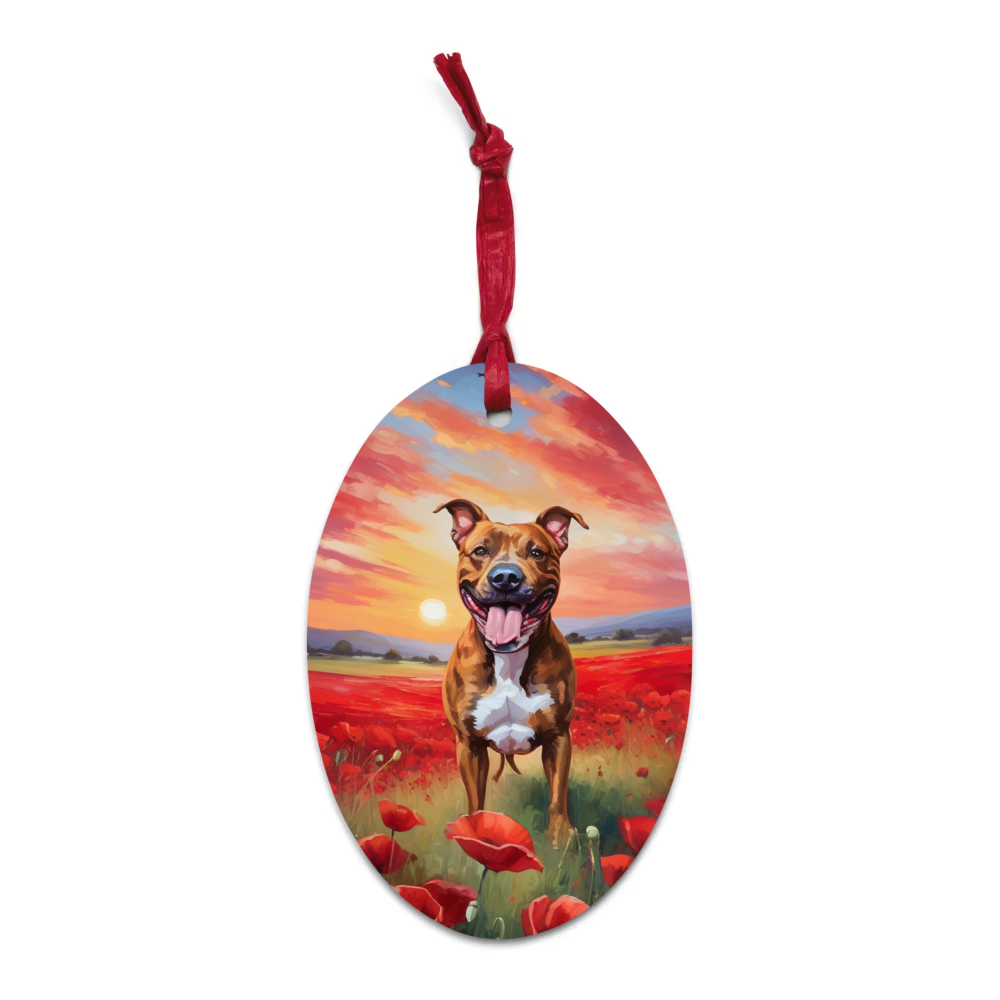 PugMug Custom Tony Hawk Wooden Ornament