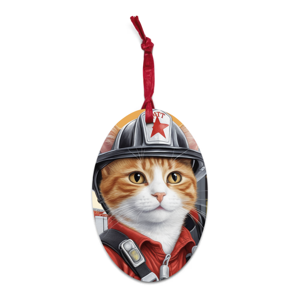 PugMug Custom Jack Jack Wooden Ornament