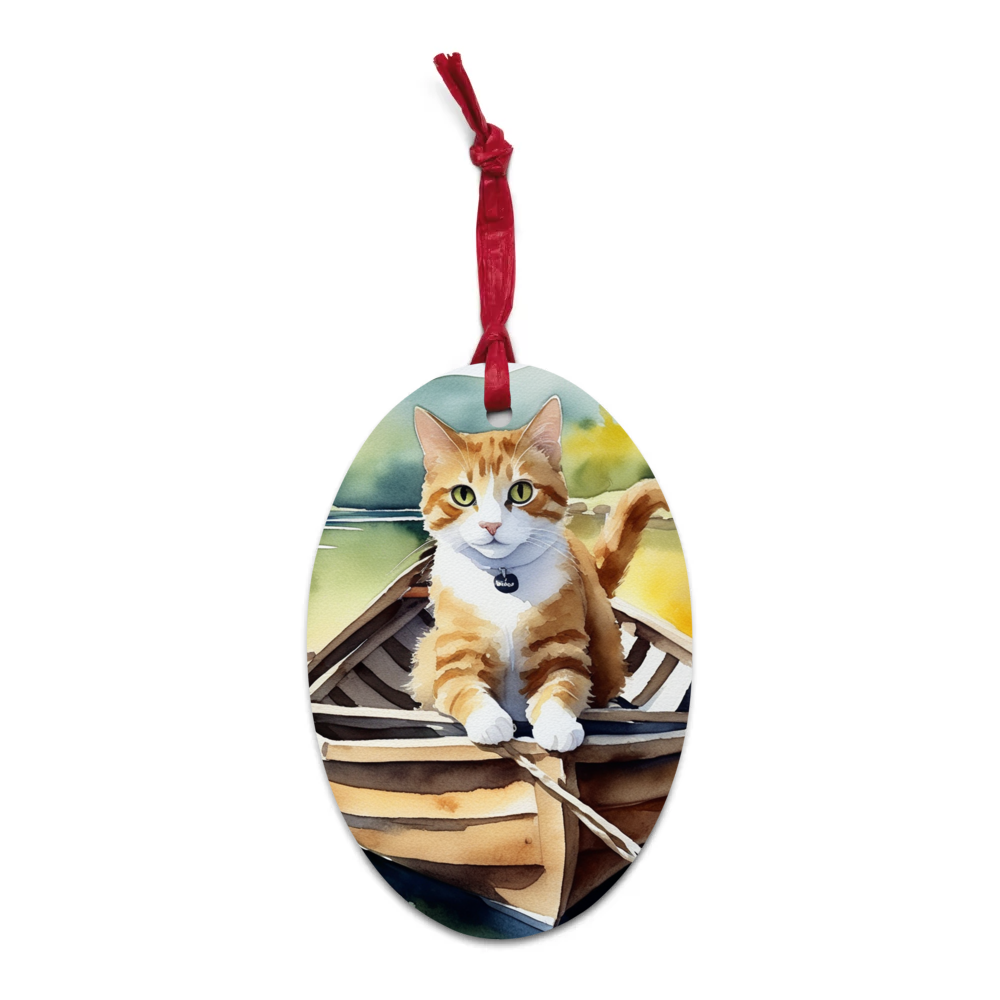 PugMug Custom Jack Jack Wooden Ornament