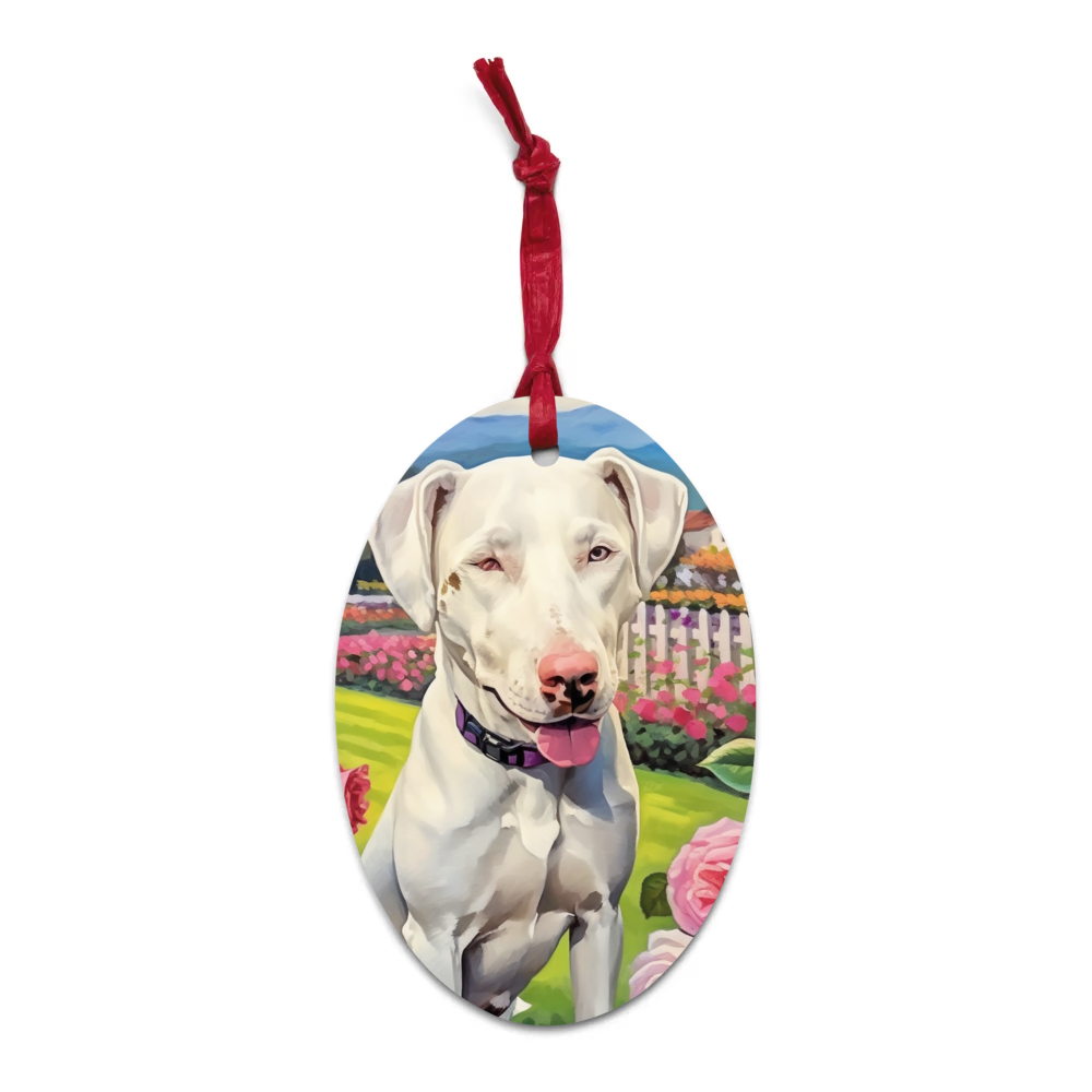 PugMug Custom Penny Wooden Ornament