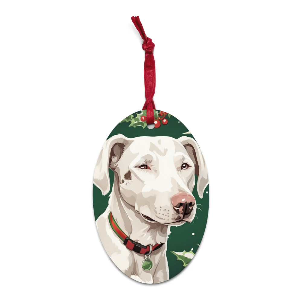 PugMug Custom Penny Wooden Ornament