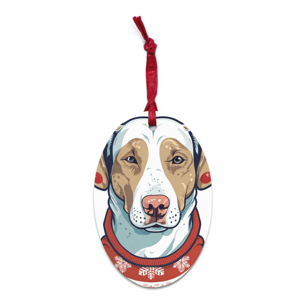 PugMug Custom Penny Wooden Ornament