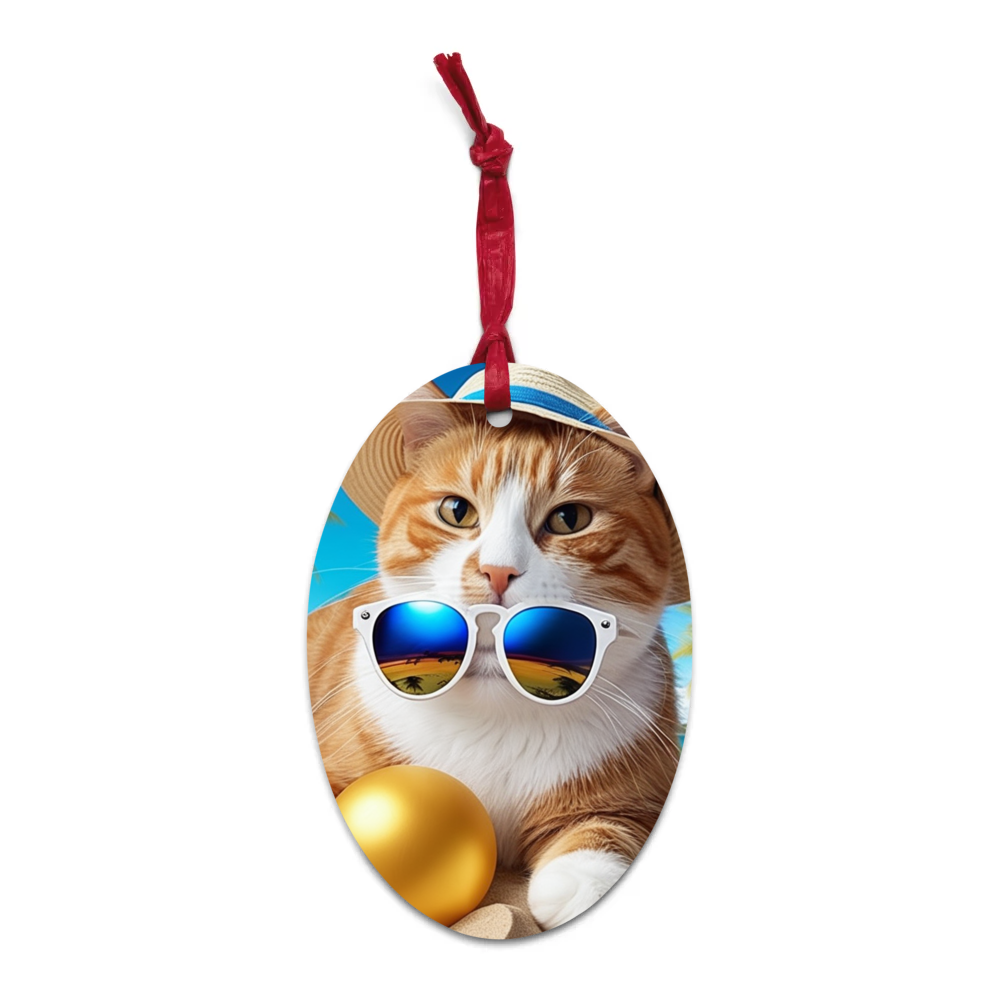 PugMug Custom Jack Jack Wooden Ornament