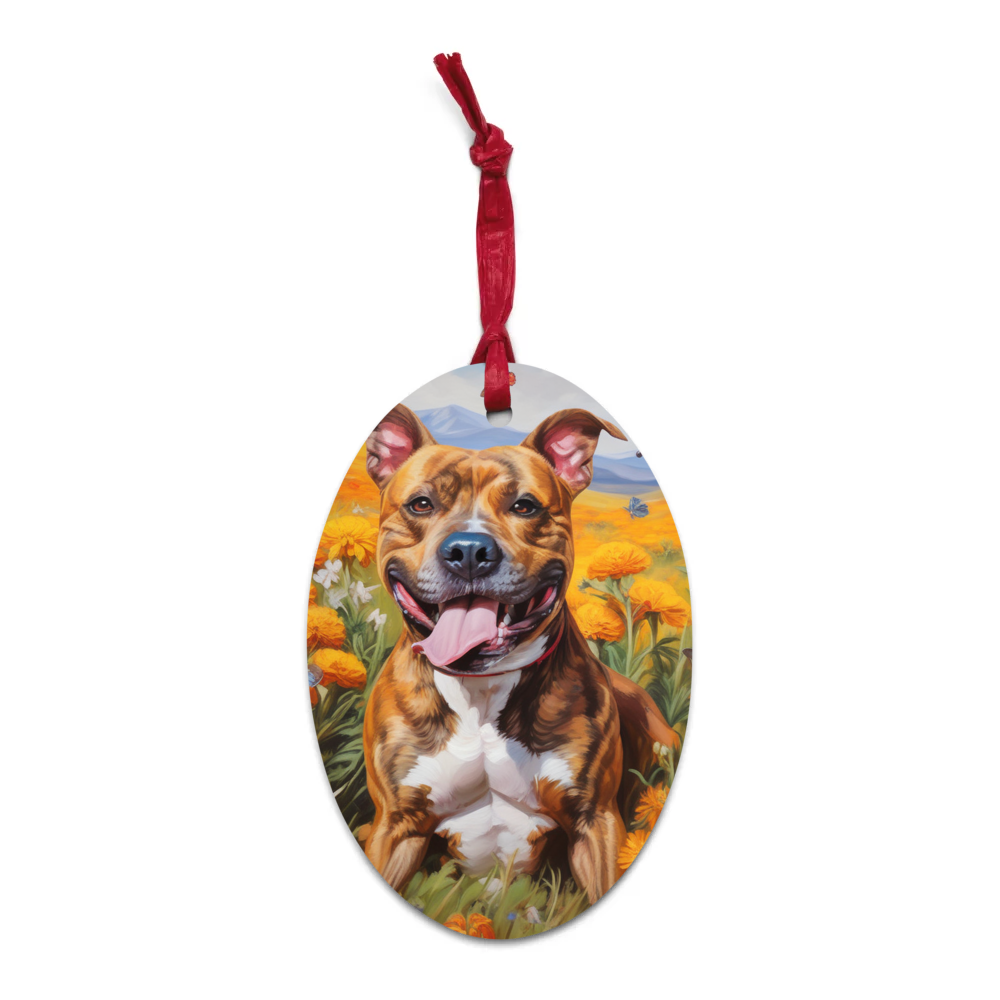 PugMug Custom Tony Hawk Wooden Ornament