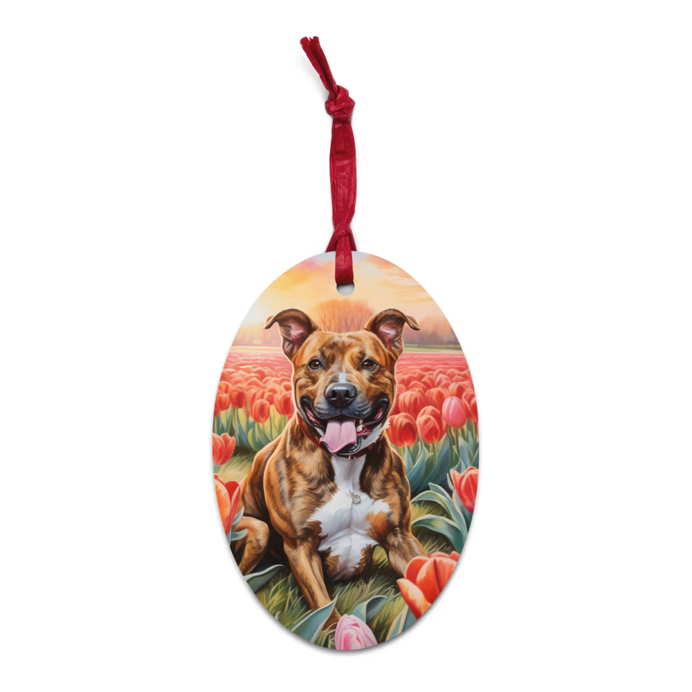 PugMug Custom Tony Hawk Wooden Ornament