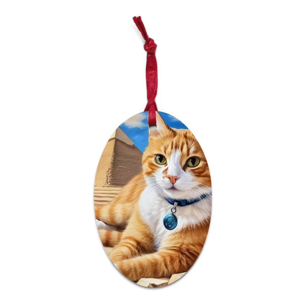 PugMug Custom Jack Jack Wooden Ornament