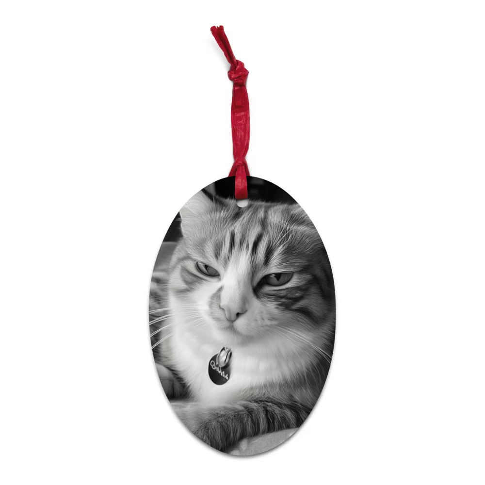 PugMug Custom Jack Jack Wooden Ornament