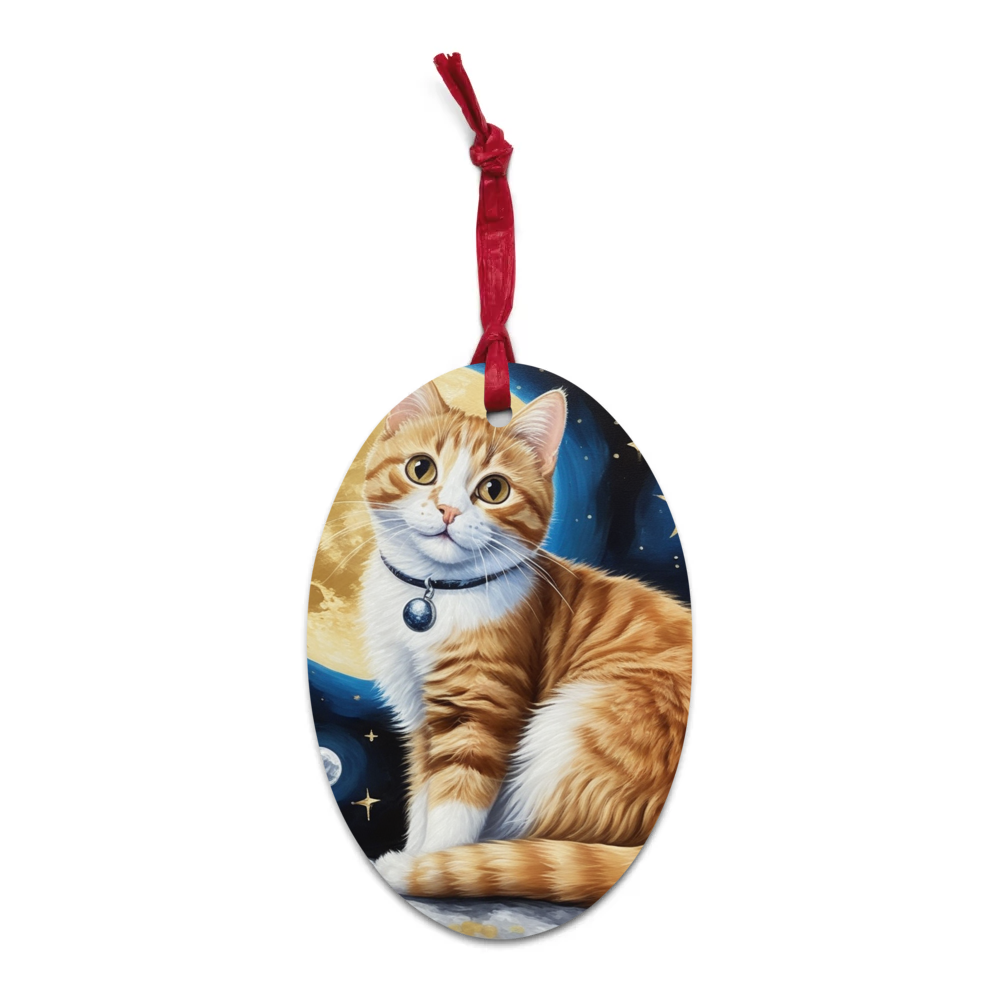 PugMug Custom Jack Jack Wooden Ornament