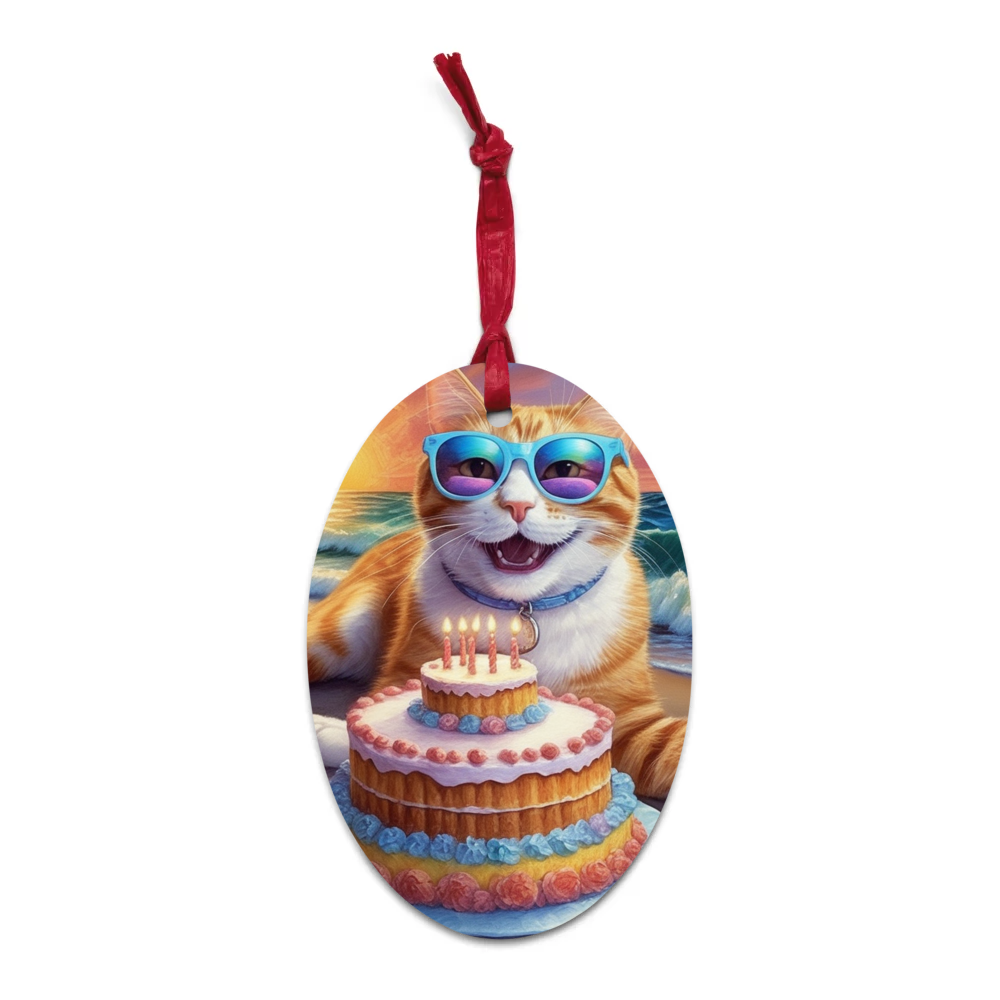 PugMug Custom Jack Jack Wooden Ornament