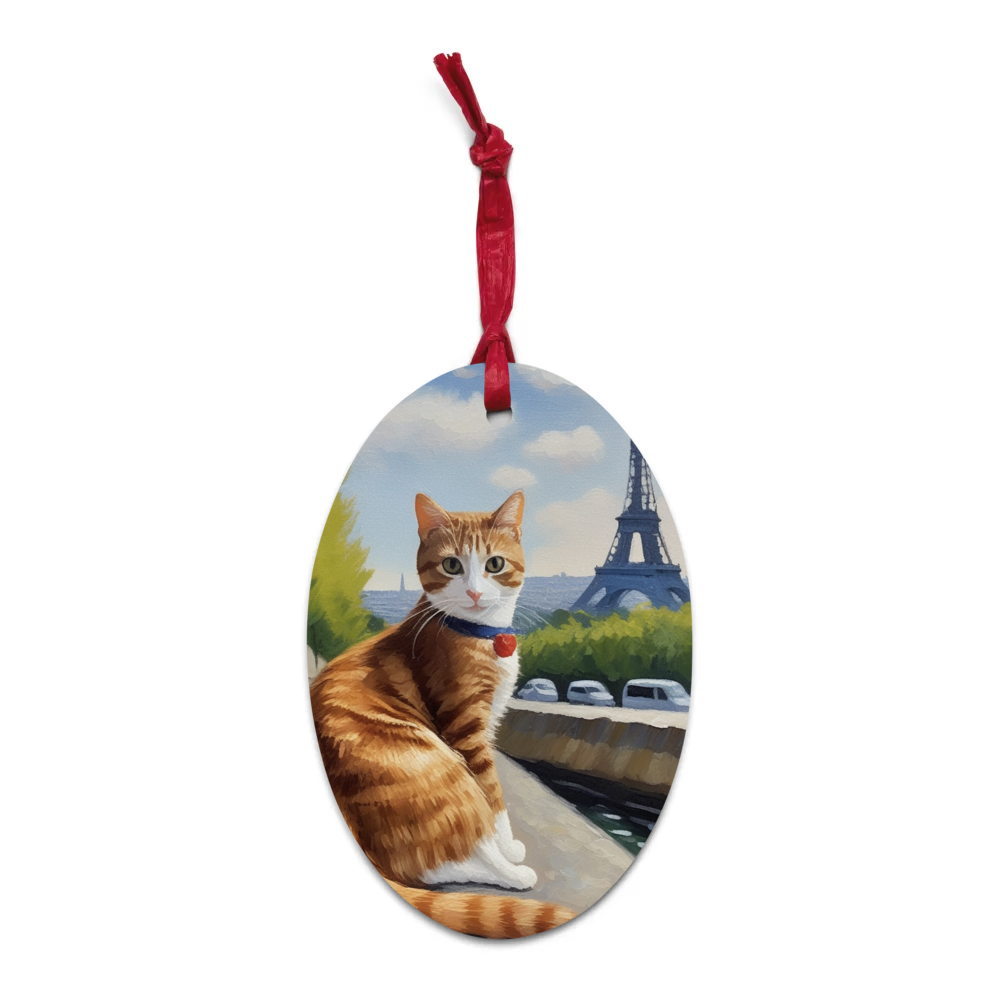 PugMug Custom Jack Jack Wooden Ornament