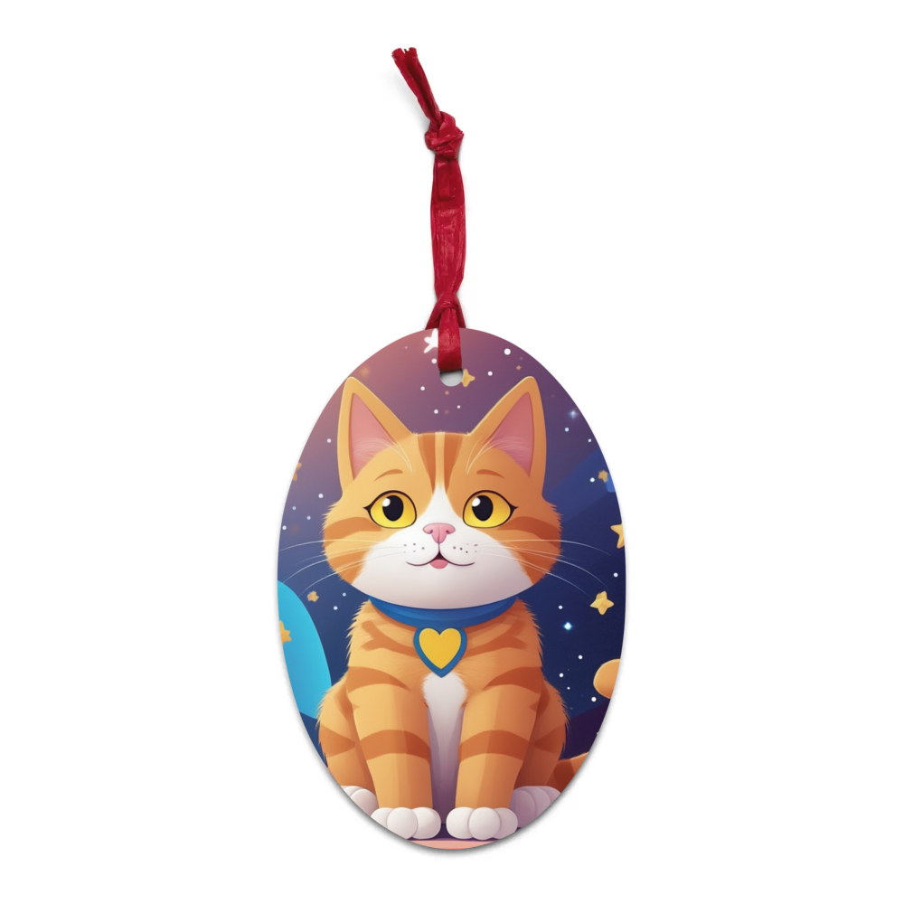 PugMug Custom Jack Jack Wooden Ornament