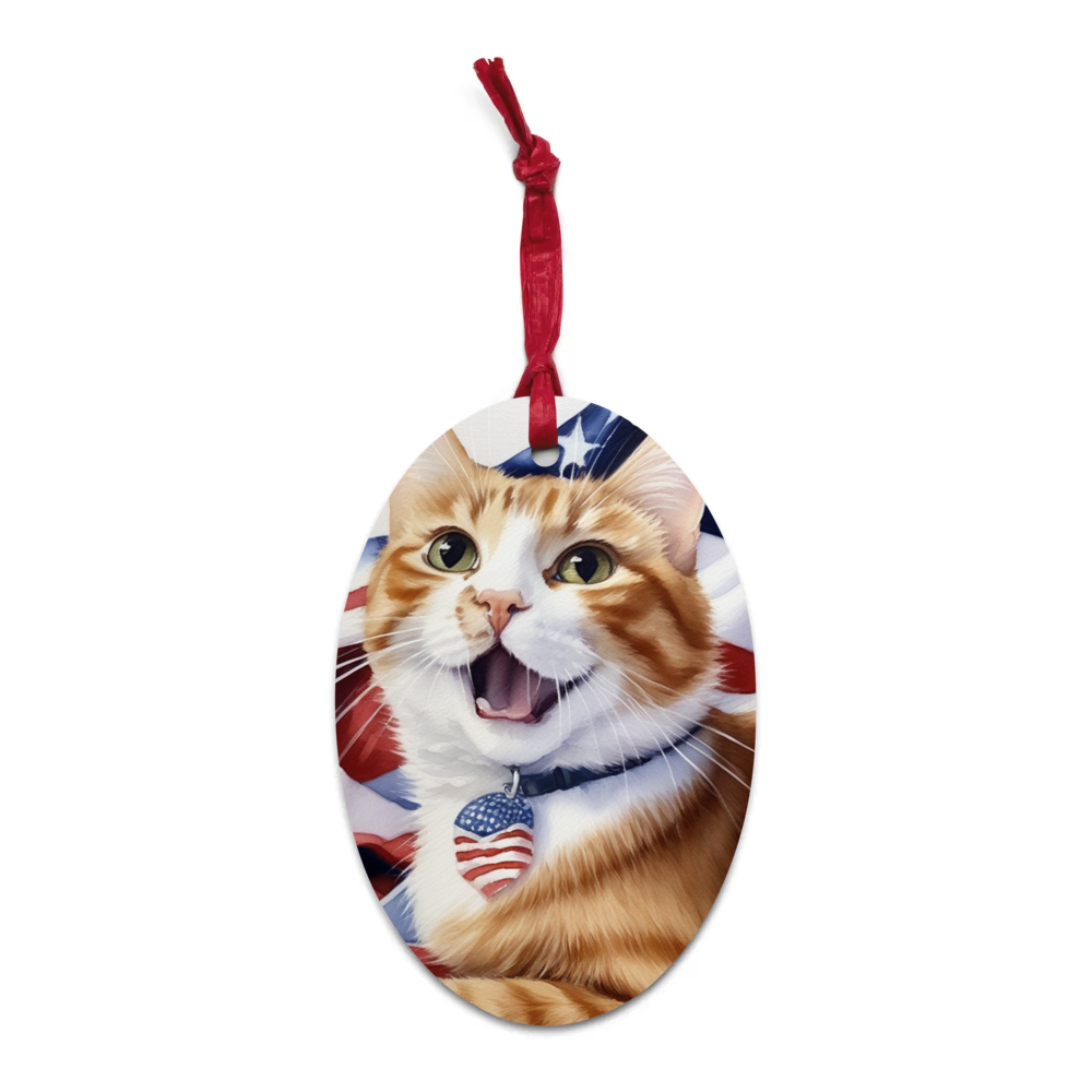 PugMug Custom Jack Jack Wooden Ornament