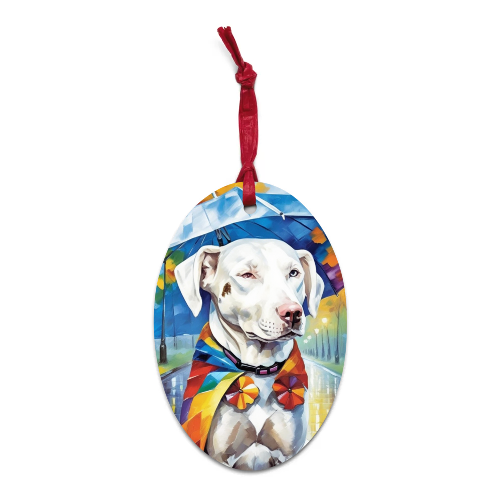 PugMug Custom Penny Wooden Ornament