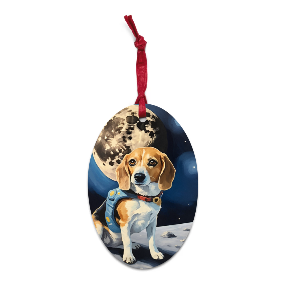 PugMug Custom Munchkin Wooden Ornament