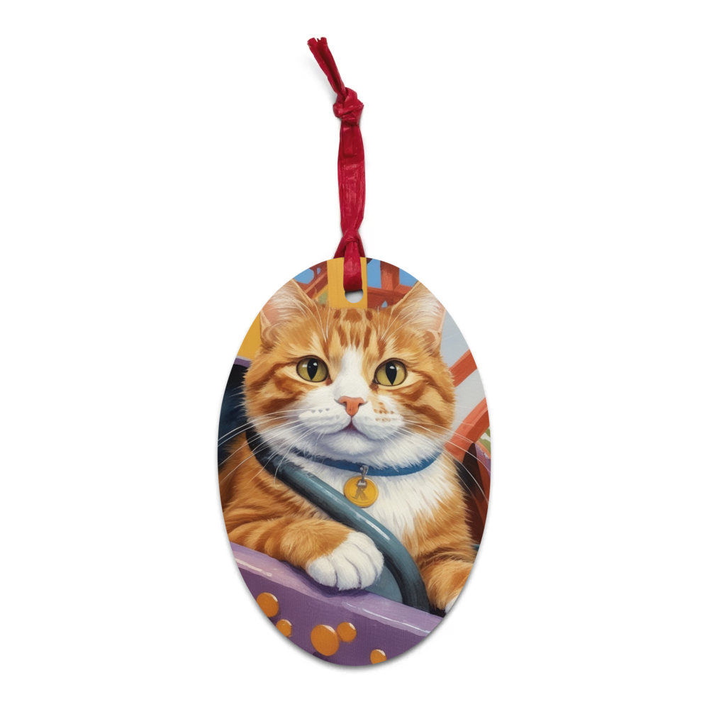 PugMug Custom Jack Jack Wooden Ornament