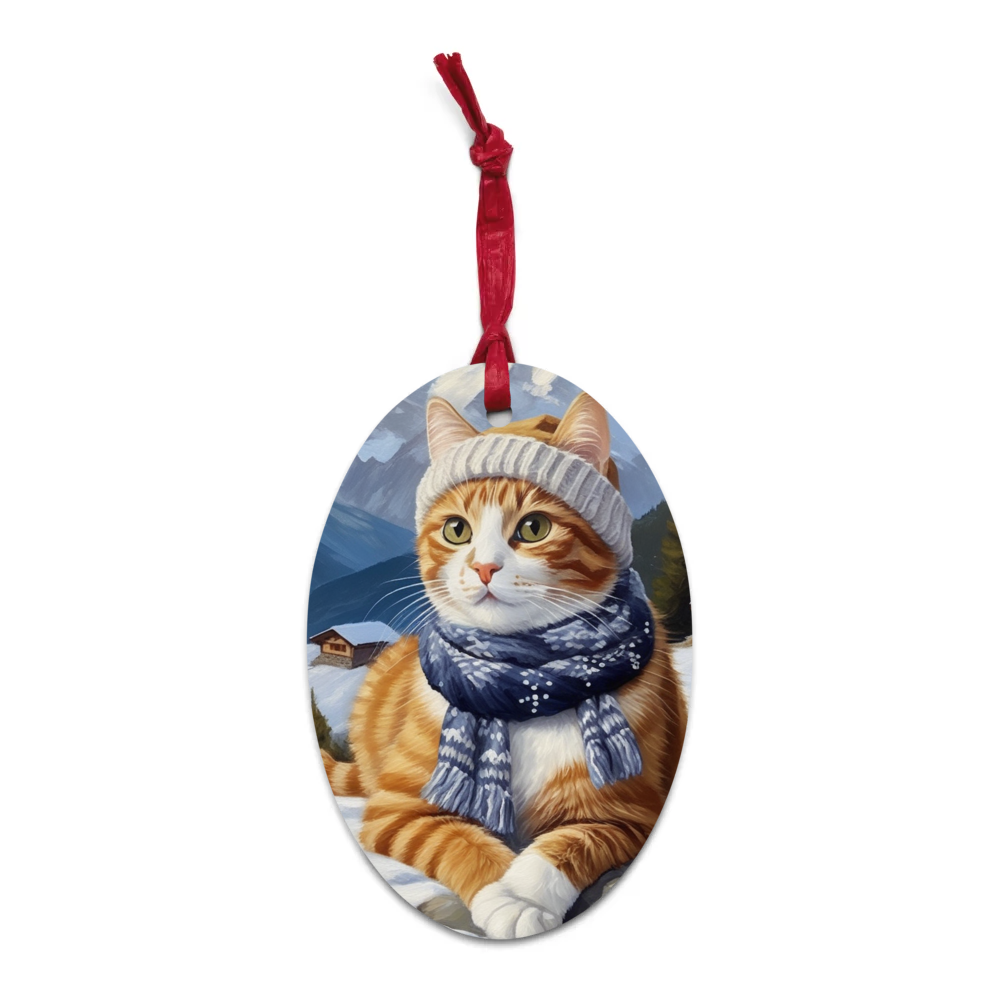 PugMug Custom Jack Jack Wooden Ornament