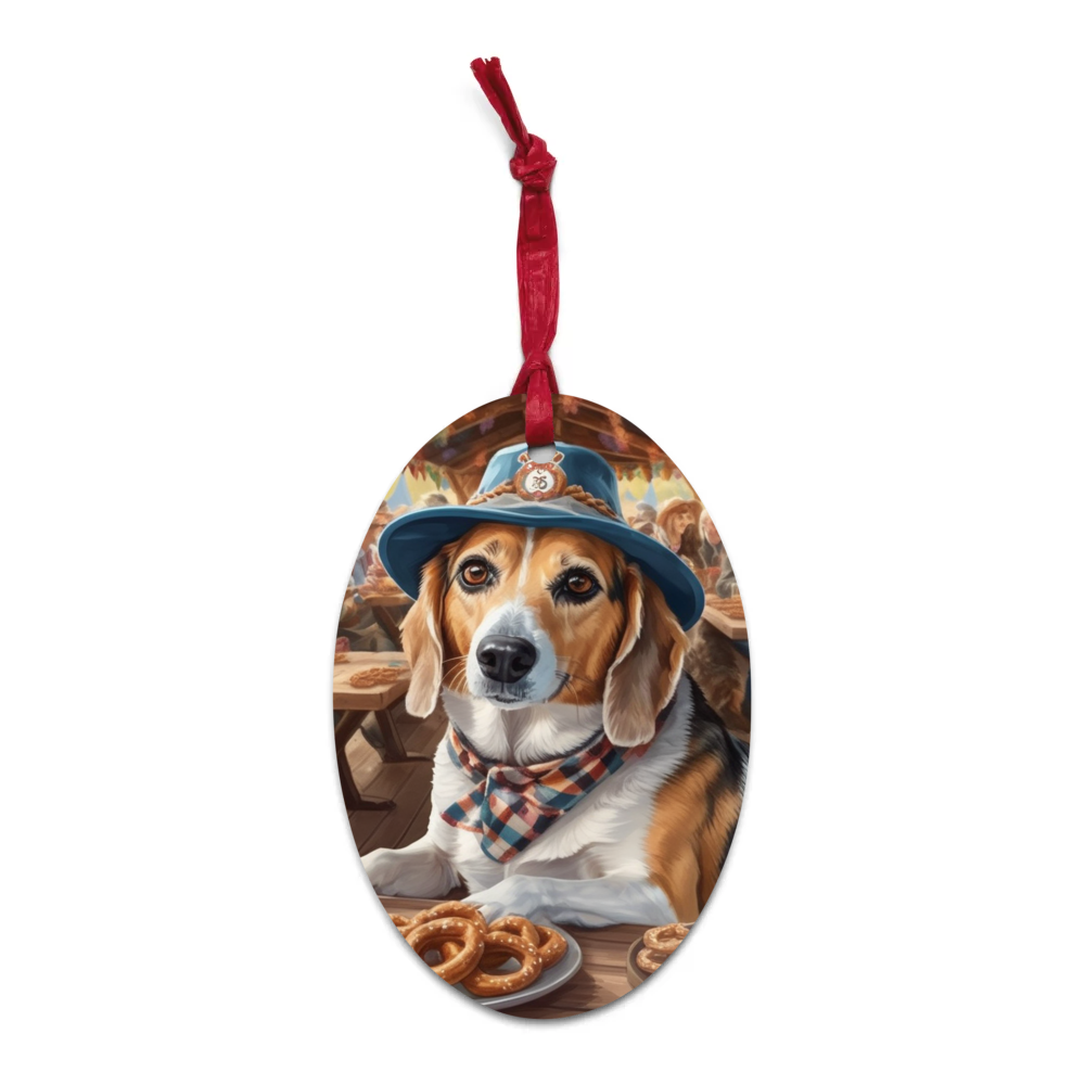 PugMug Custom Munchkin Wooden Ornament