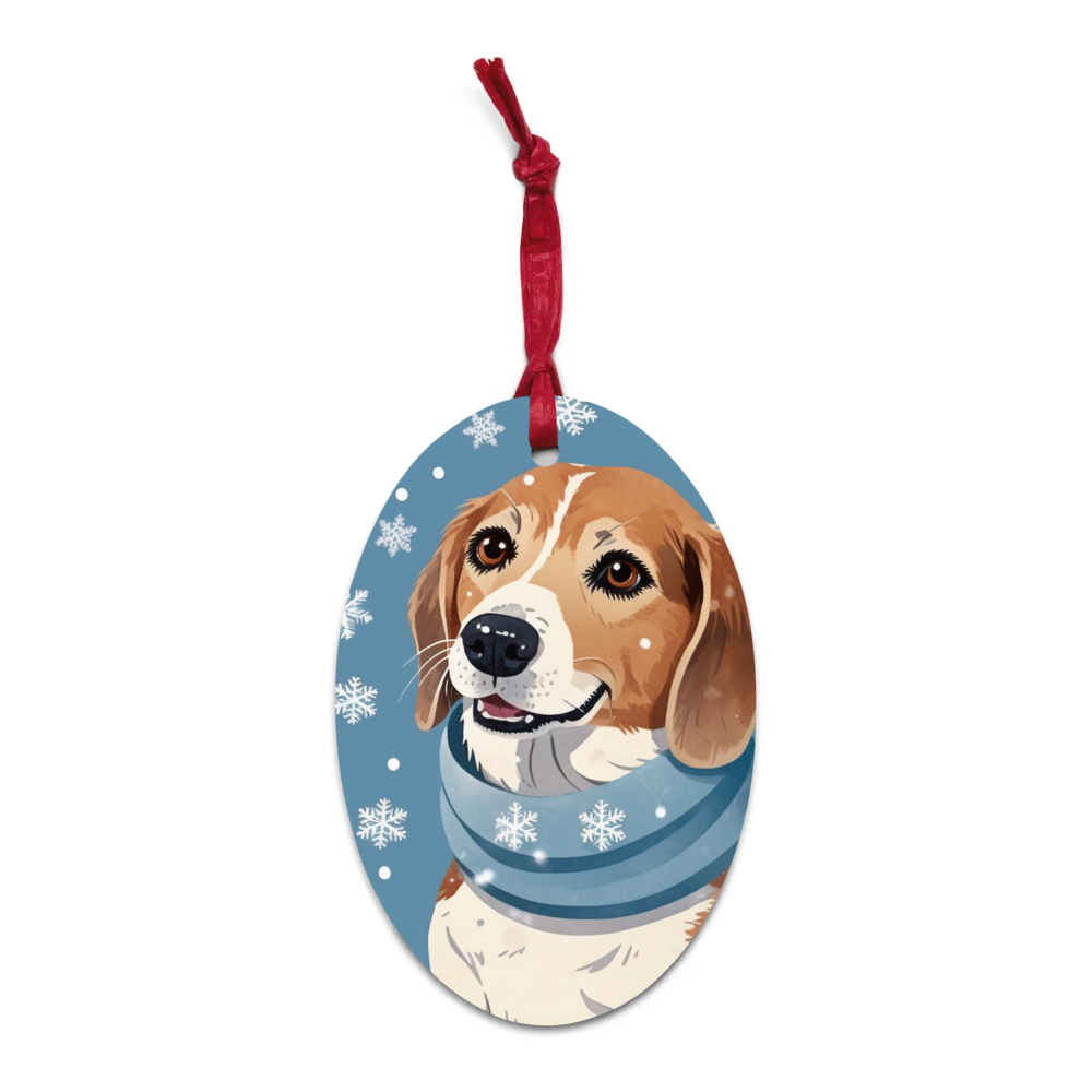 PugMug Custom Munchkin Wooden Ornament