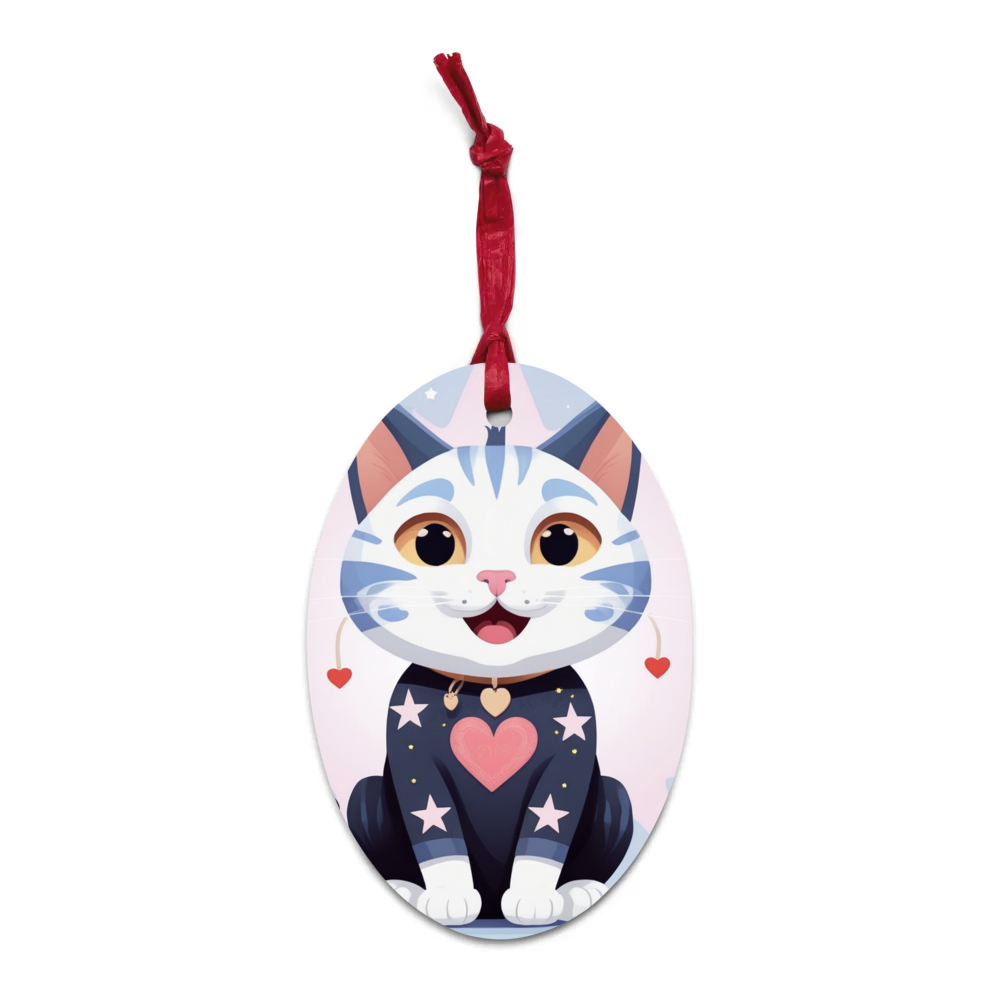 PugMug Custom Jack Jack Wooden Ornament