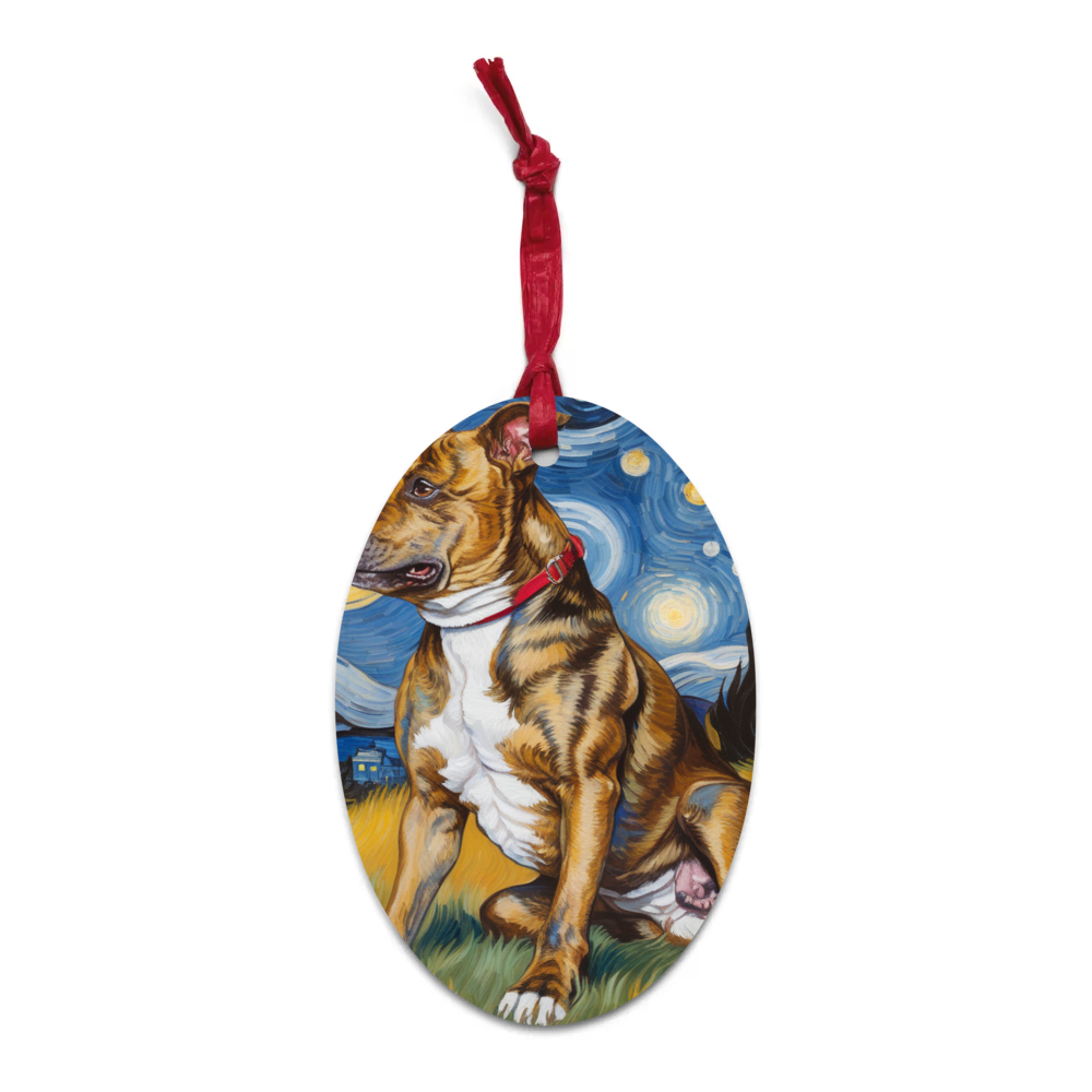 PugMug Custom Tony Hawk Wooden Ornament