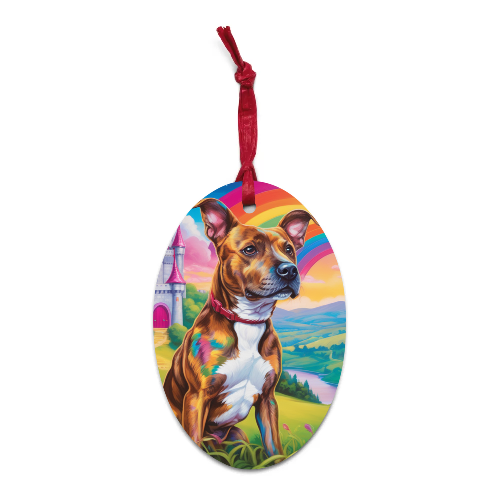 PugMug Custom Tony Hawk Wooden Ornament