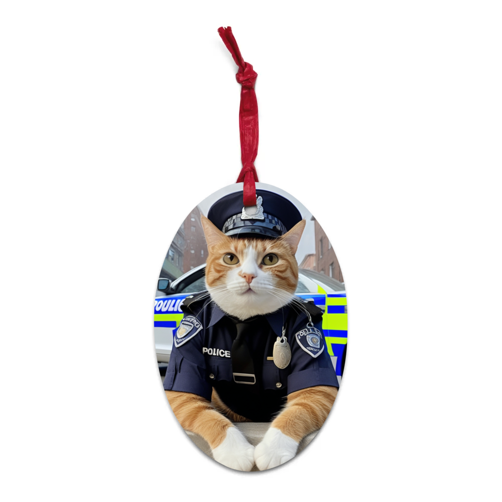 PugMug Custom Jack Jack Wooden Ornament