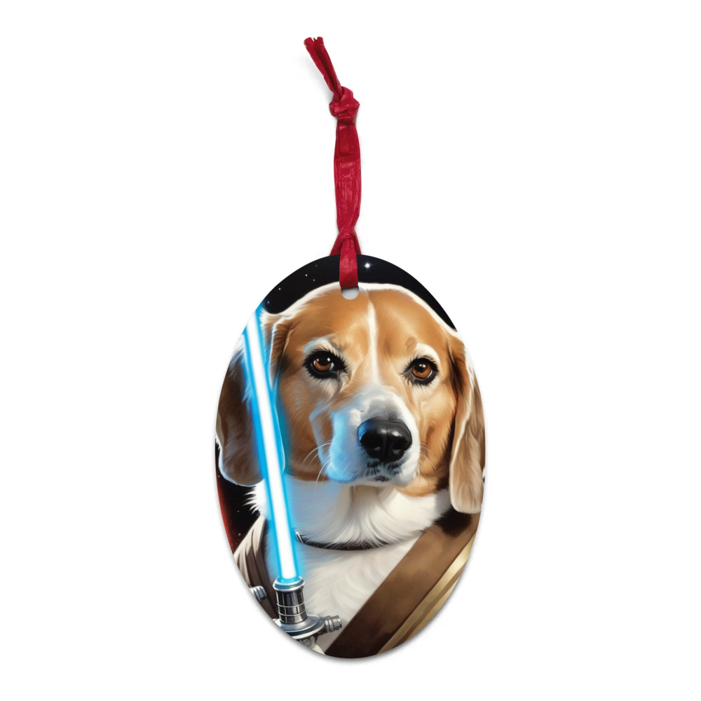 PugMug Custom Munchkin Wooden Ornament