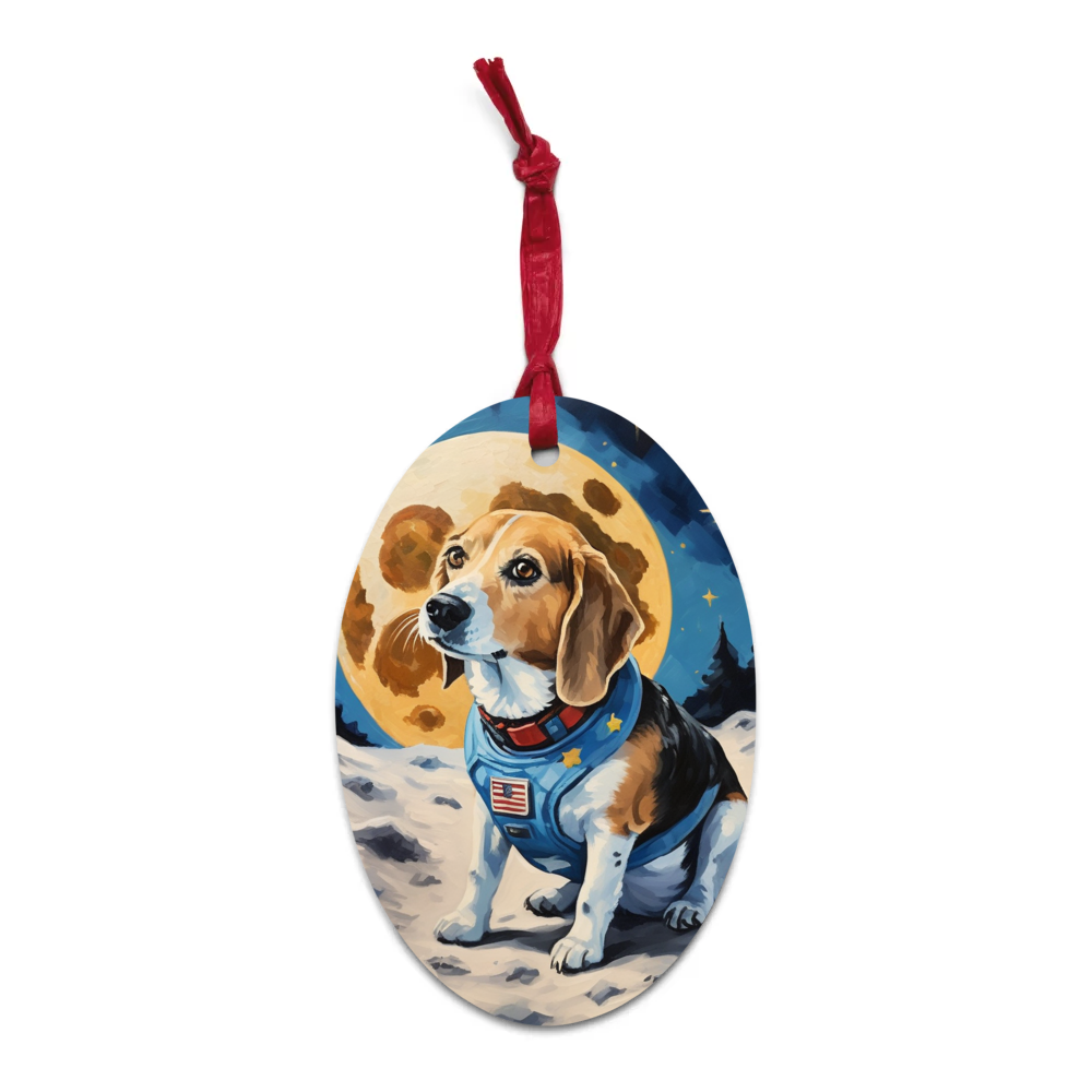 PugMug Custom Munchkin Wooden Ornament